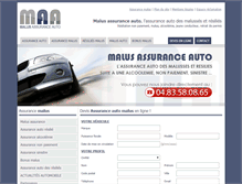 Tablet Screenshot of malusassuranceauto.fr